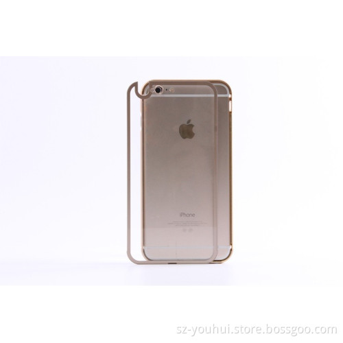 Fashion aluminum phone case for iPhone metal back up automatic cellphone case for iPone 6 plus 5.5''